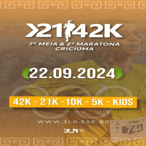 2ª MARATONA E 7ª MEIA MARATONA CRICIÚMA 2024